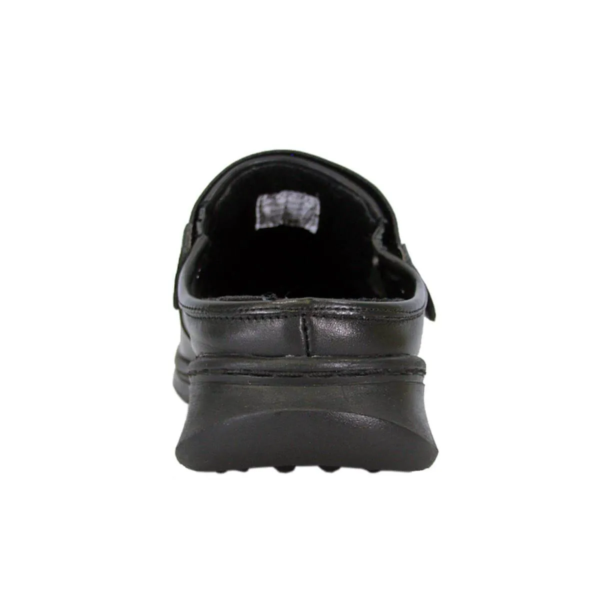24 HOUR COMFORT Marcy Women's Wide Width Leather Clogs