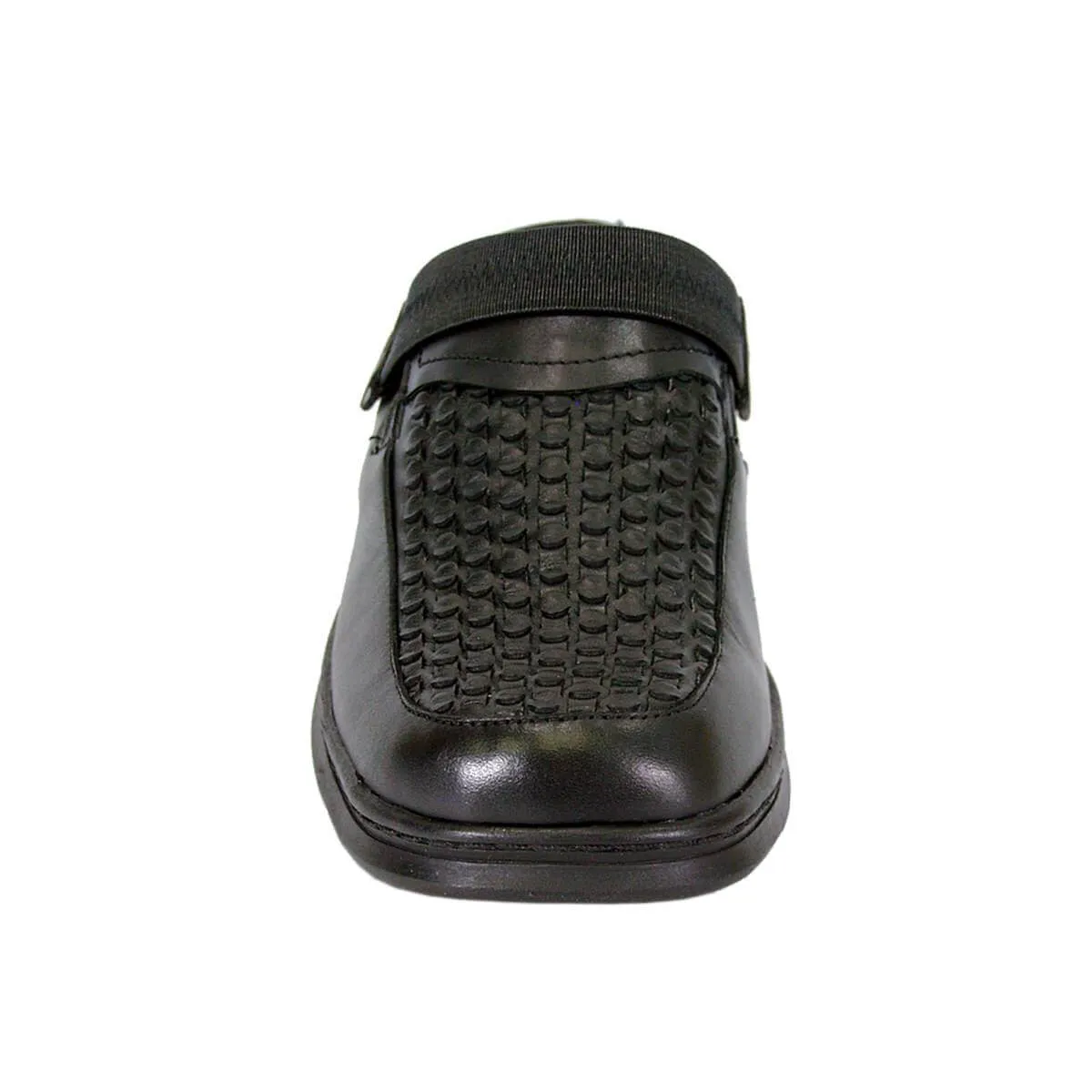 24 HOUR COMFORT Marcy Women's Wide Width Leather Clogs