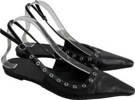 AEYDE Black Slingback Pump UK 6 EU 39 👠