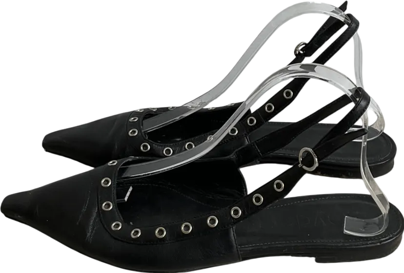 AEYDE Black Slingback Pump UK 6 EU 39 👠