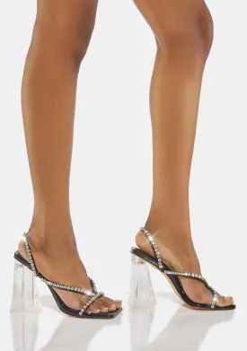 Black Tagazee Block Heels