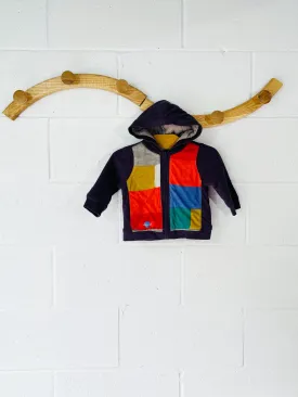 catimini Kitten   Bunny Colour Block Hoodie, 9 months
