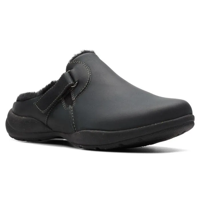 Clarks Women's Roseville Clogs- Black