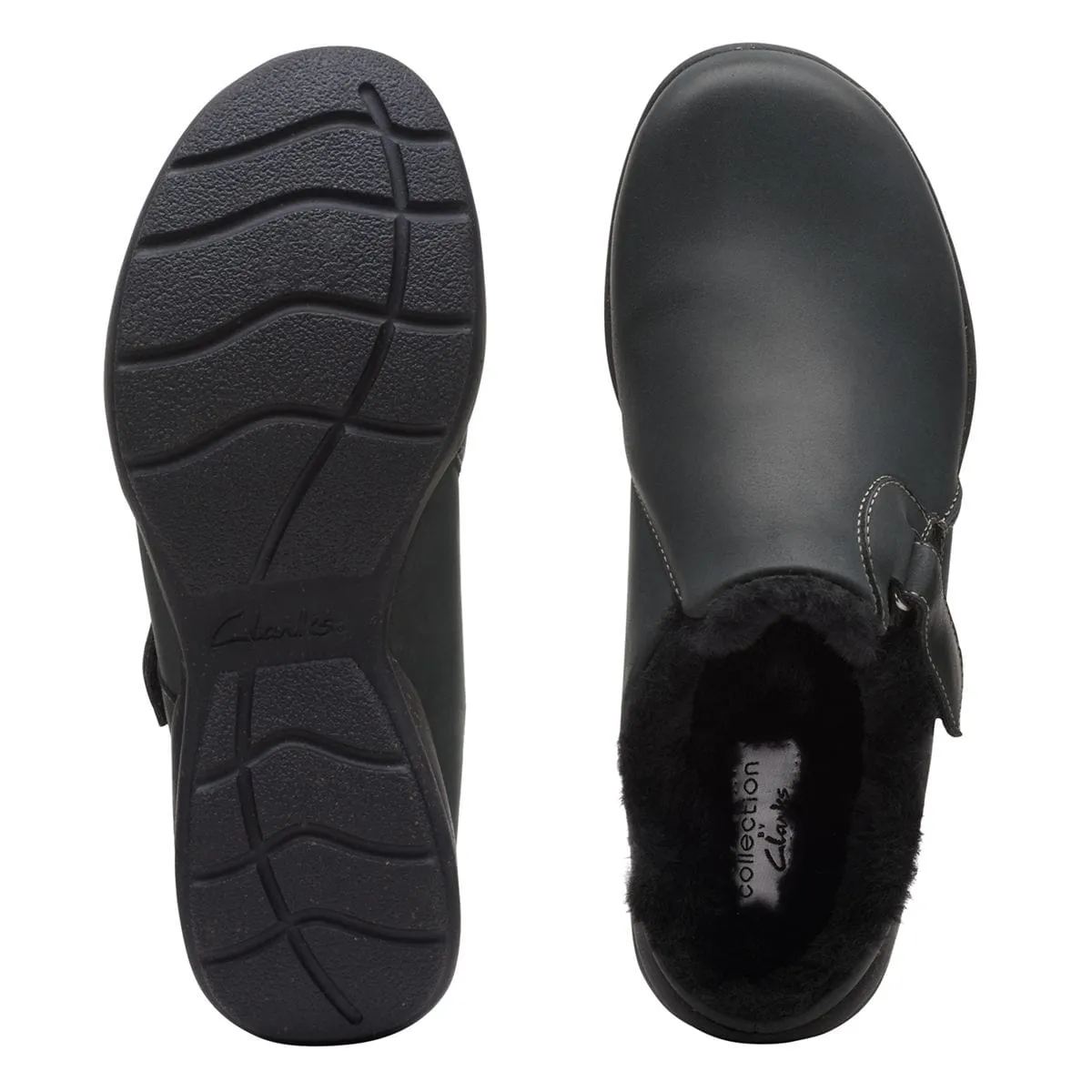 Clarks Women's Roseville Clogs- Black