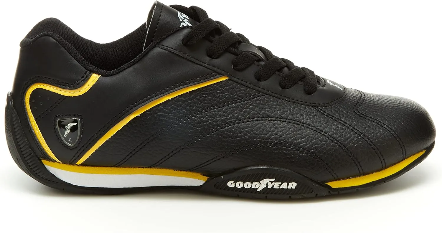 Goodyear Mens Ori Racer Sneaker  Low-Top Sneakers, PU Leather & Mesh Lining