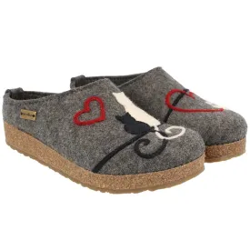 Haflinger Women's Micini Slippers- Kitty Love