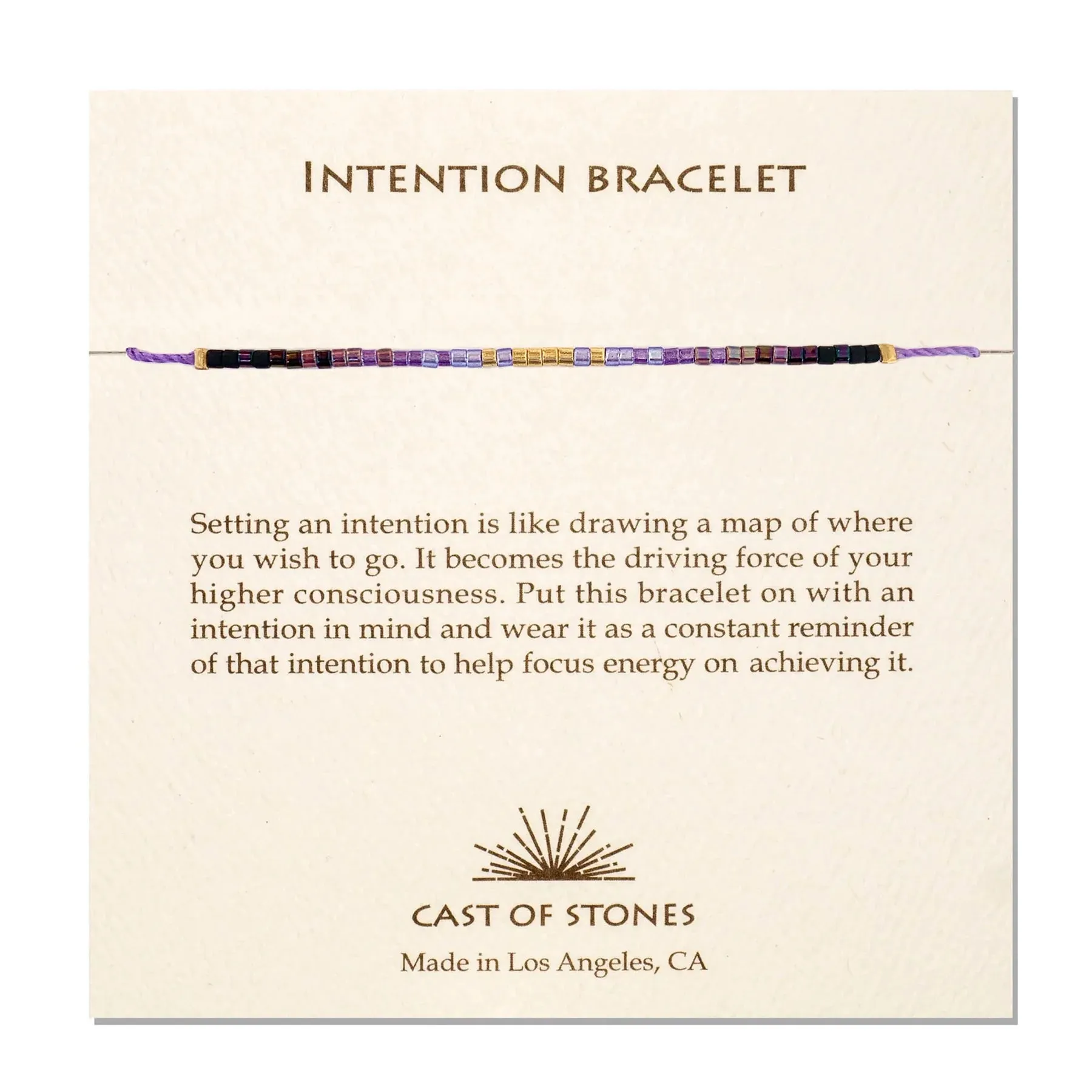 Intention Bracelet - Radiant Violet