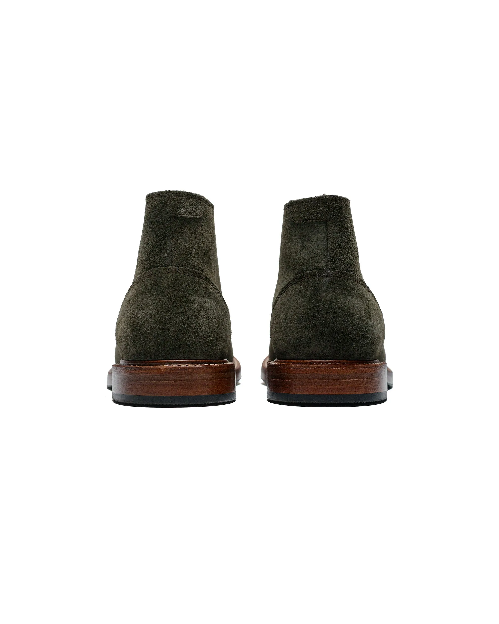 John Lofgren Bootmaker The Steadfast Chukka Boots Japanese Suede Olive