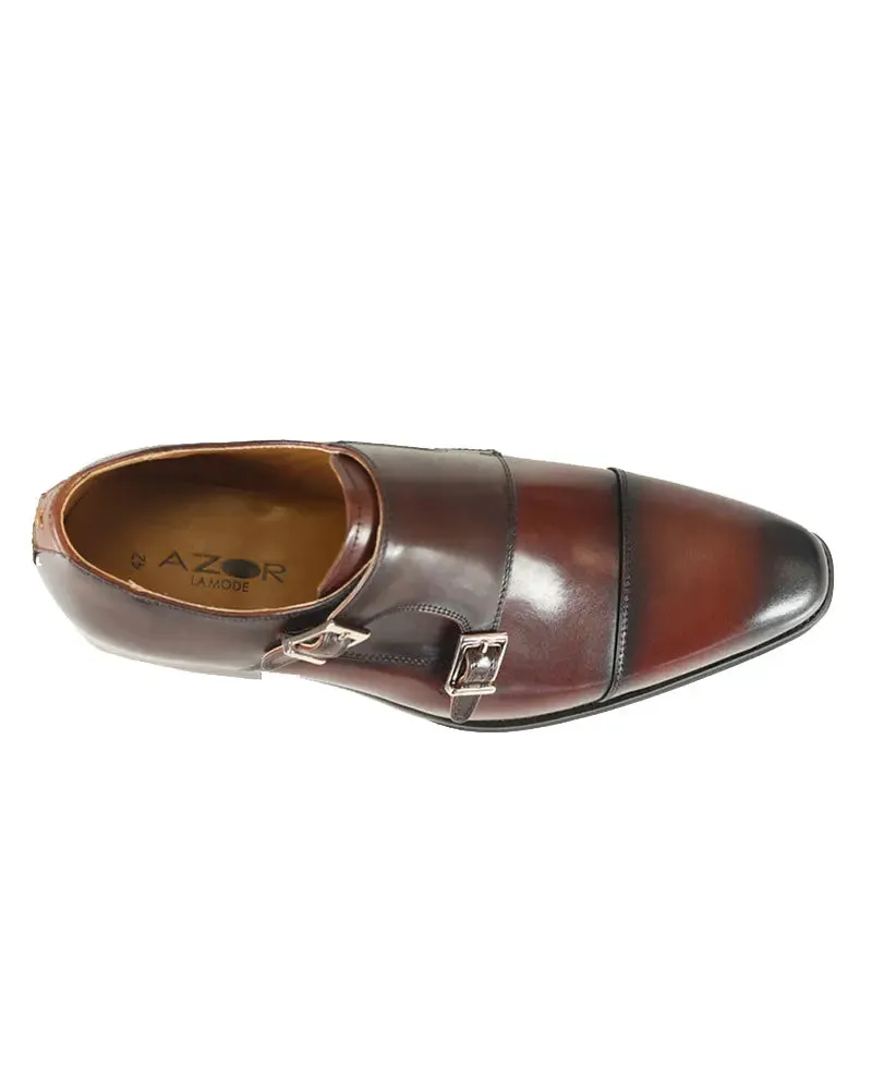 Lombardy Monk Shoe - Brown