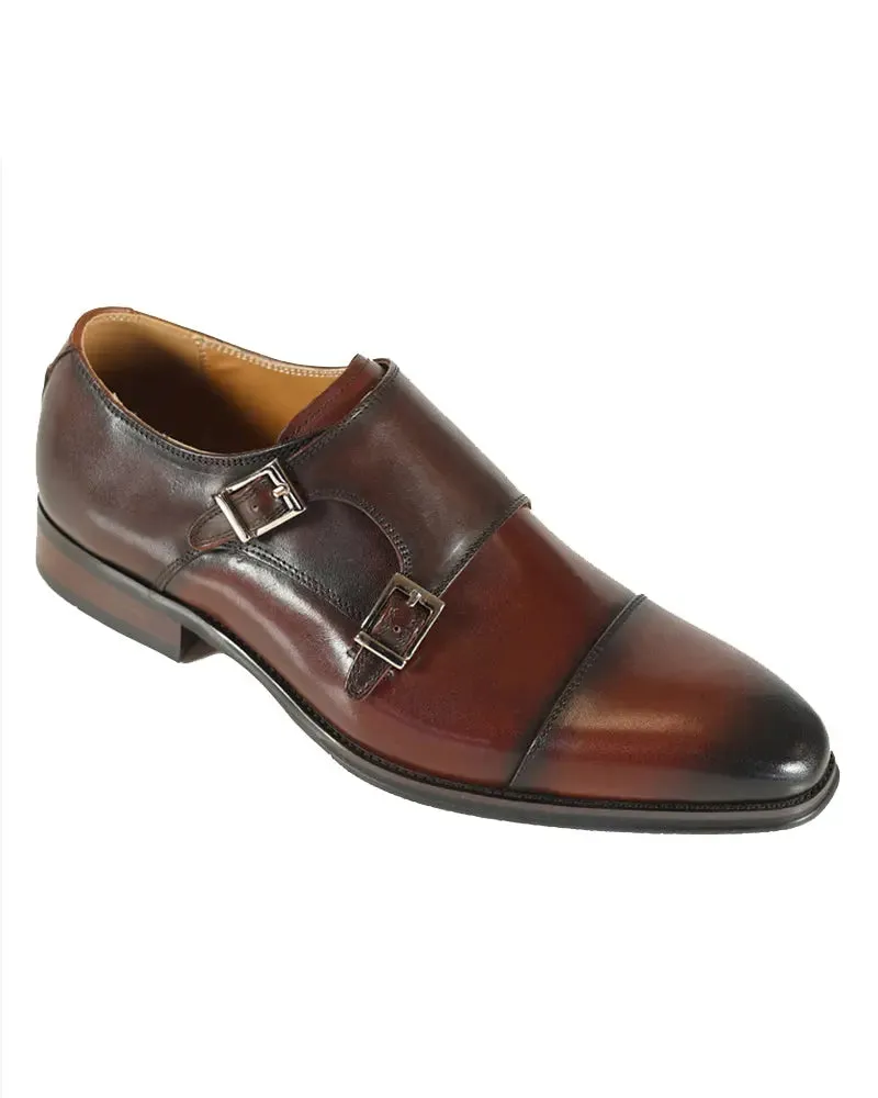 Lombardy Monk Shoe - Brown
