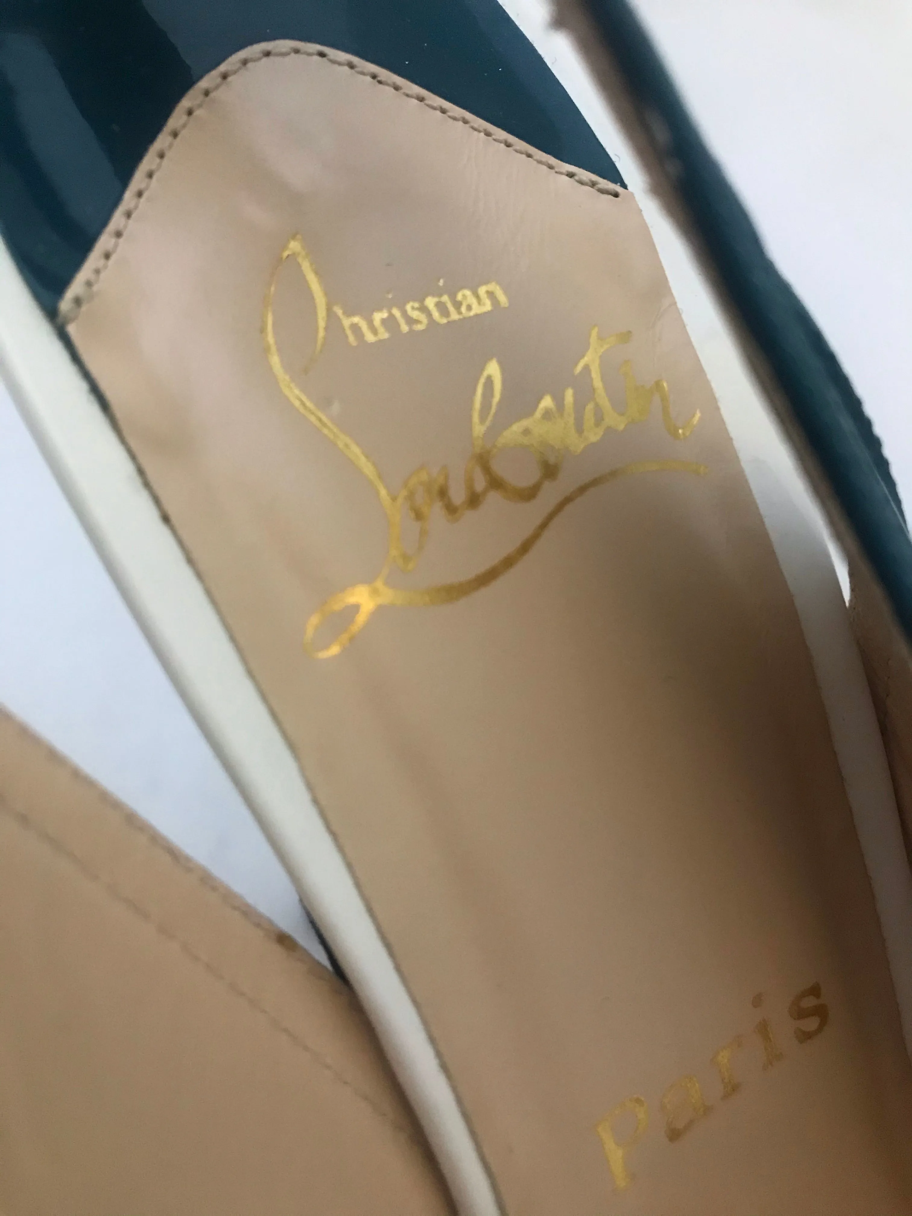 Metallic Fox Trot Slingbacks