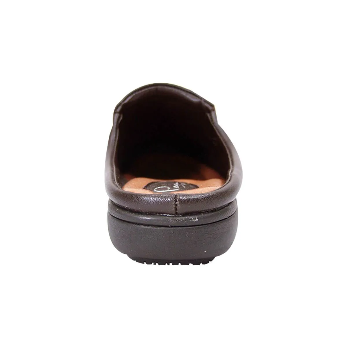 PEERAGE Mary Women's Wide Width Leather Clogs