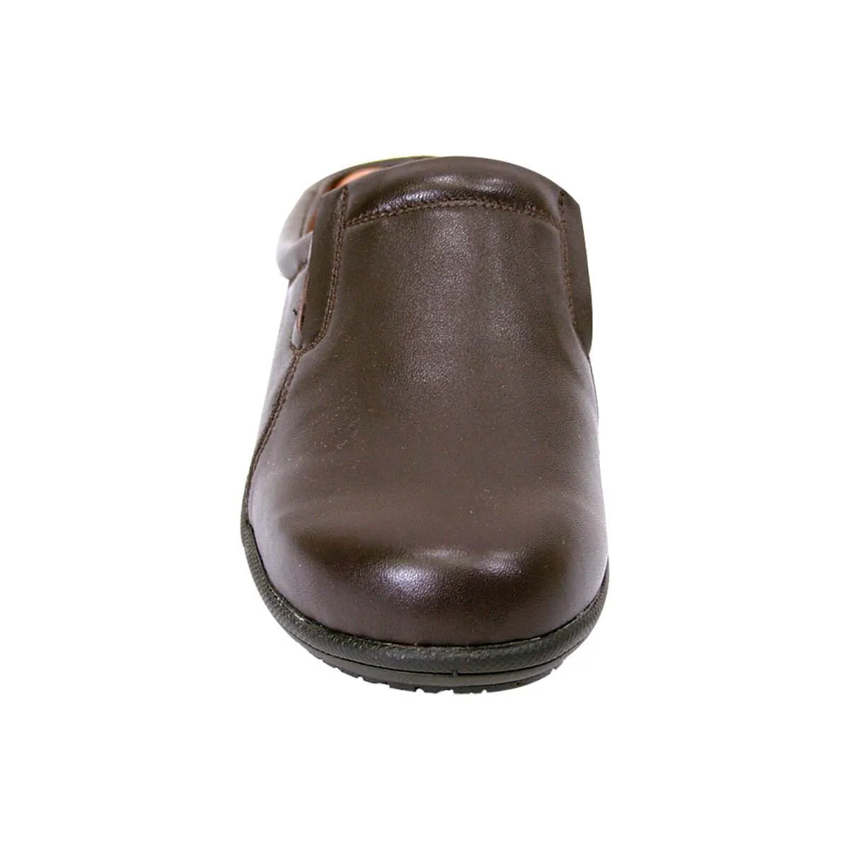 PEERAGE Mary Women's Wide Width Leather Clogs