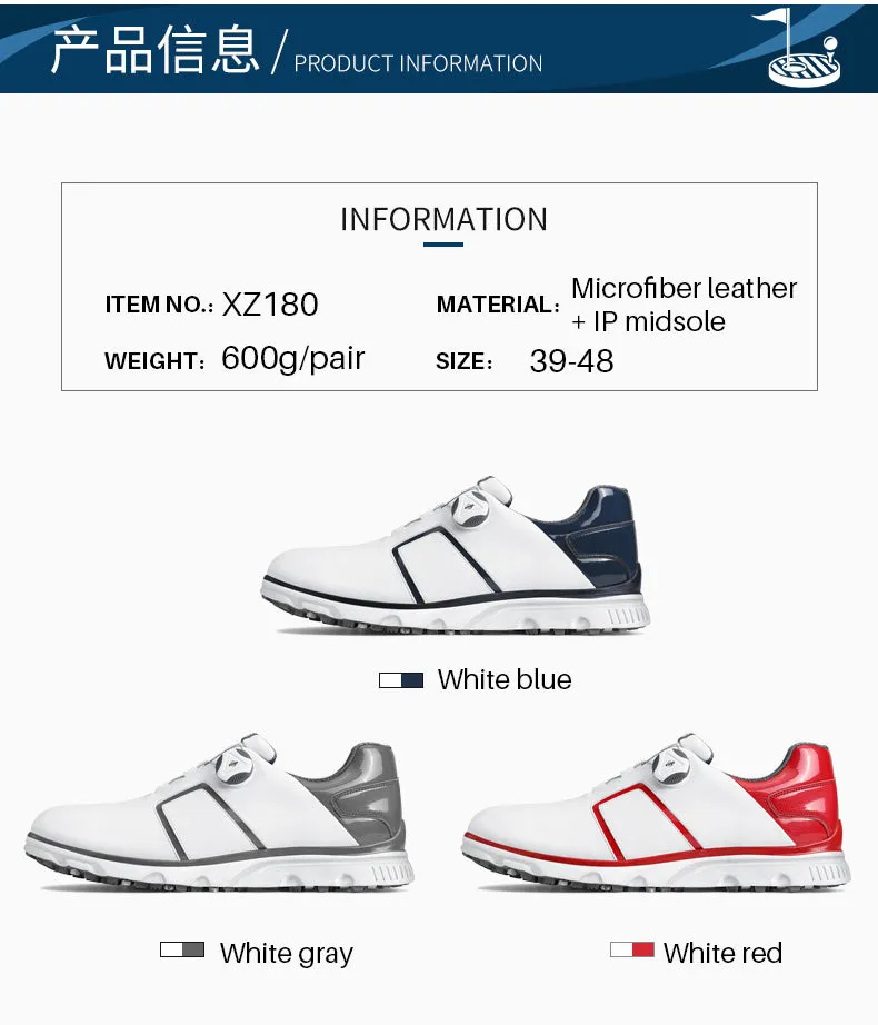 PGM XZ180 wholesale sport spike less golf shoes 2021 waterproof men's golf shoes