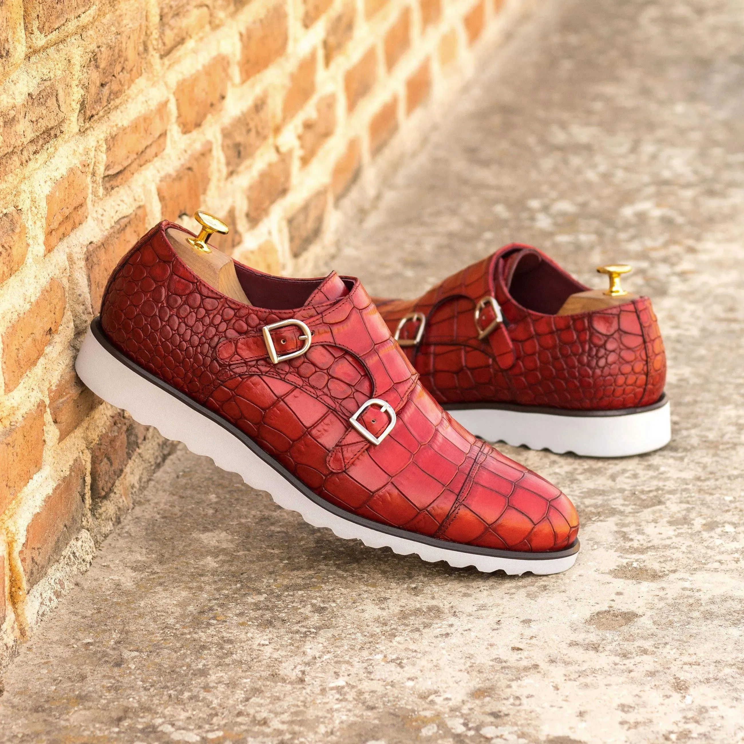 Poaulo Double Monk Shoes