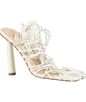 Raid Bebo Arya Lace Up Heel In White UK 6 EU 39 👠