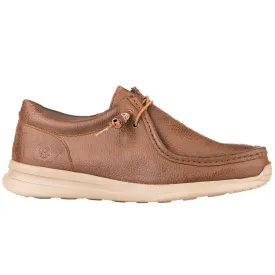 Roper Mens Chillin Low Leather Lace Up Top Chukka Casual Shoe