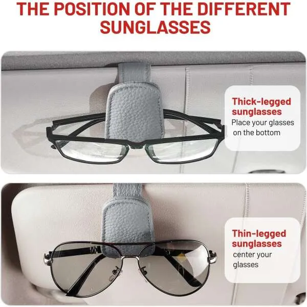 TeoX - Multifunctional clips for sun visor in car