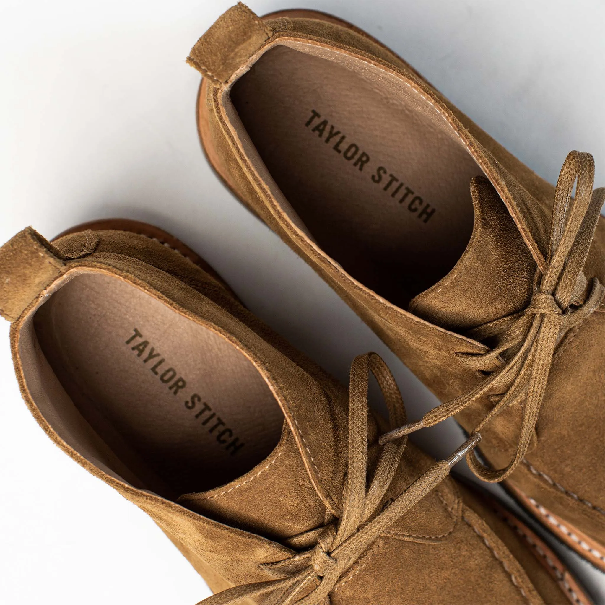 The Forester Chukka in Mushroom Suede