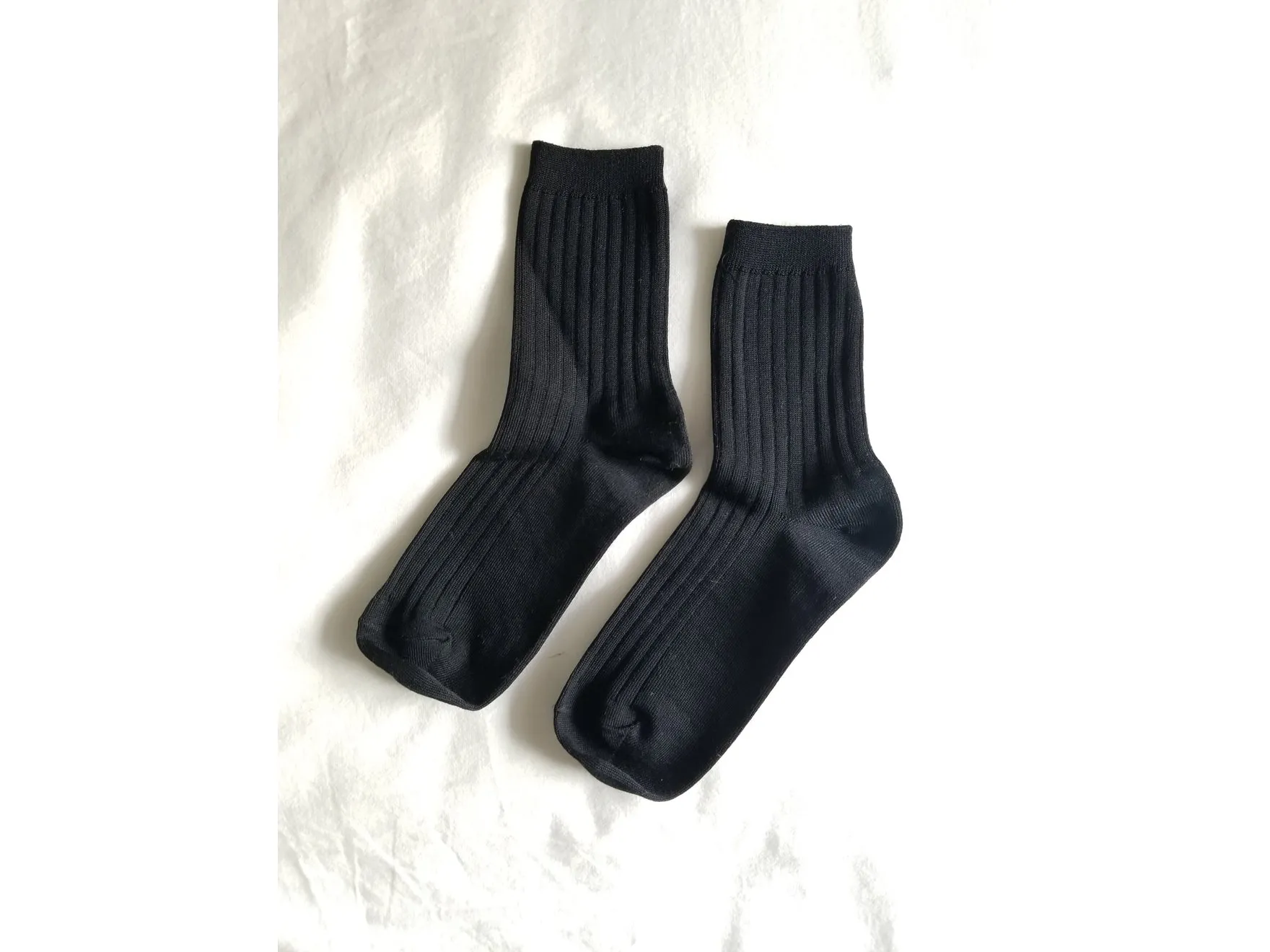True Black Her Socks
