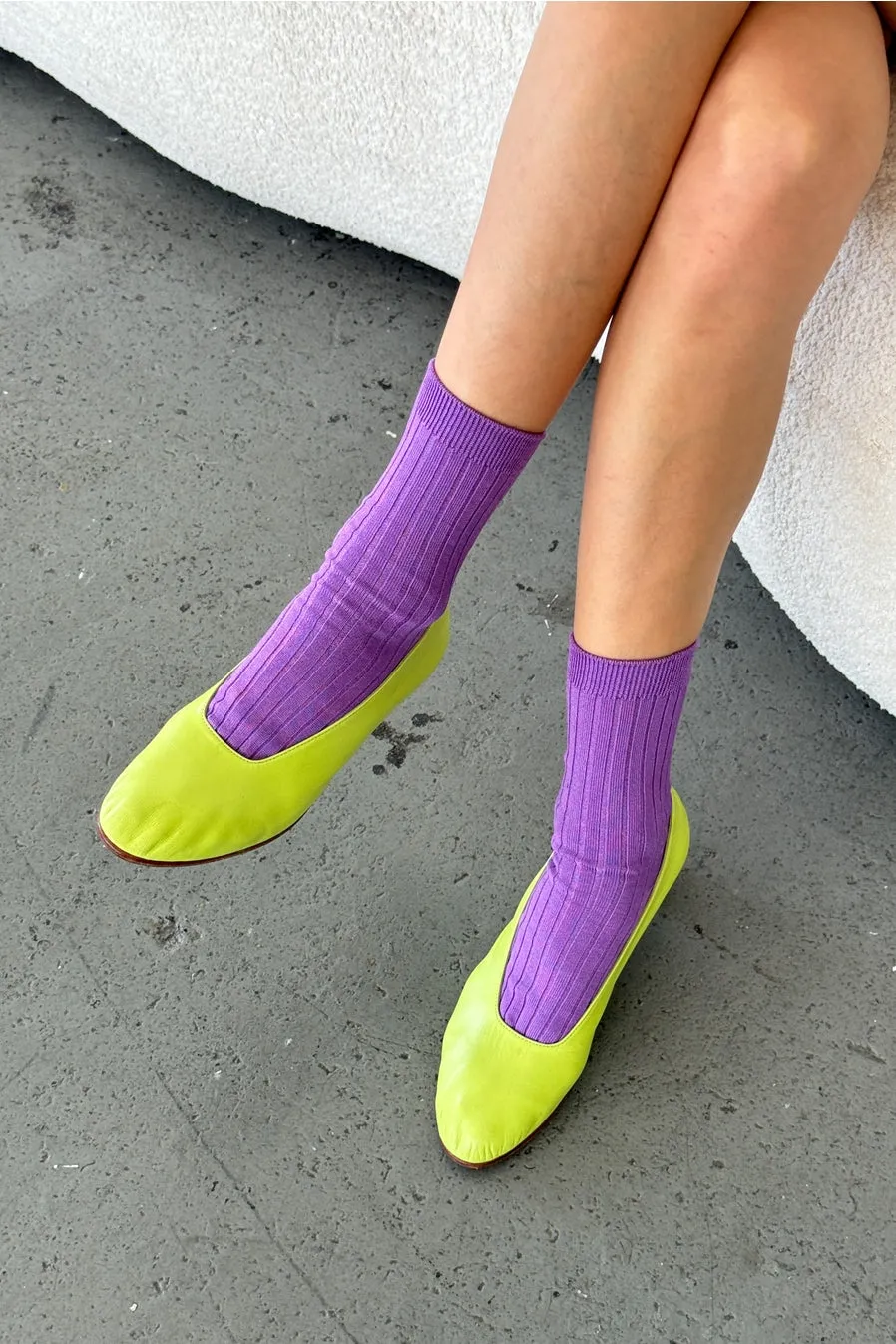 Violet Her Socks
