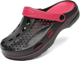 VZQ Women and Men Arch Support Clogs Slip-on Garden Shoes Outdoor Beach Slippers Sandals with Plantar Fasciitis Feet Cushion Insoles