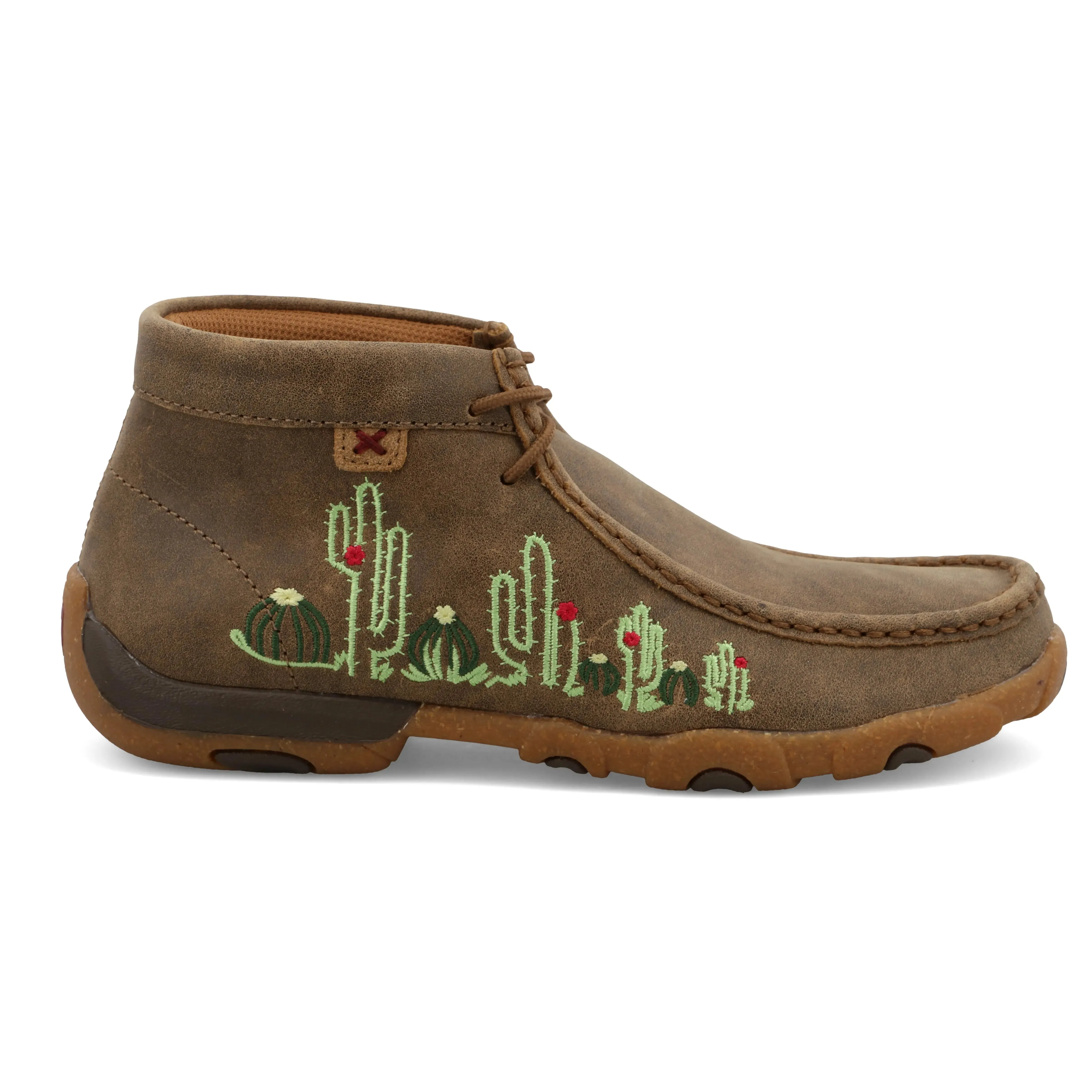 Women’s Twisted X Chukka Driving Moc (Embroidered) – Classic Style & Lasting Comfort