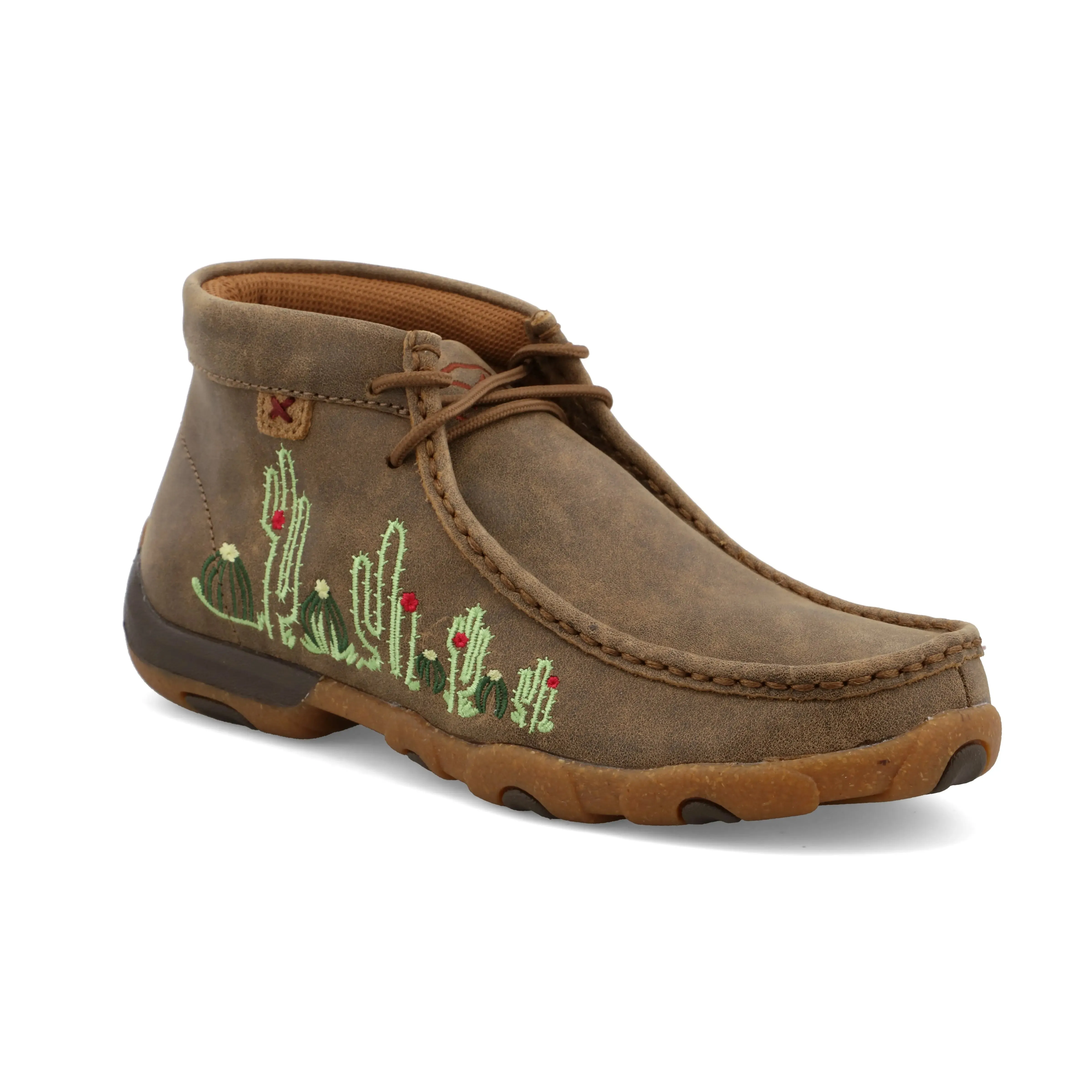 Women’s Twisted X Chukka Driving Moc (Embroidered) – Classic Style & Lasting Comfort